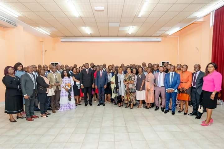 DGBFIP / Nomination des nouveaux promus/ Libreville : Rencontre entre le Directeur Général du Budget et des Finances Publiques et les DCAF et CB nouvellement promus.
